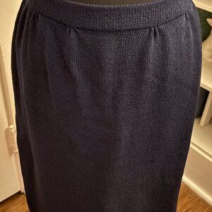 St John Navy Skirt